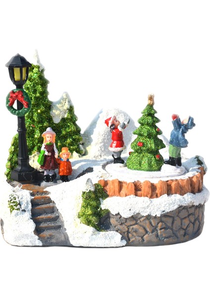 Merry Christmas Müzik Kutusu Şükran Günü Yeni Yıl Parti Ev Noel Ağacı Için Işık (Yurt Dışından) fiyatları