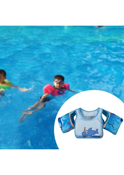 Çocuklar Yelek Yüzme Şamandıralar Erkekler Kızlar Yüzer Armbands Yaş 2-6 Çocuk Balina (Yurt Dışından)