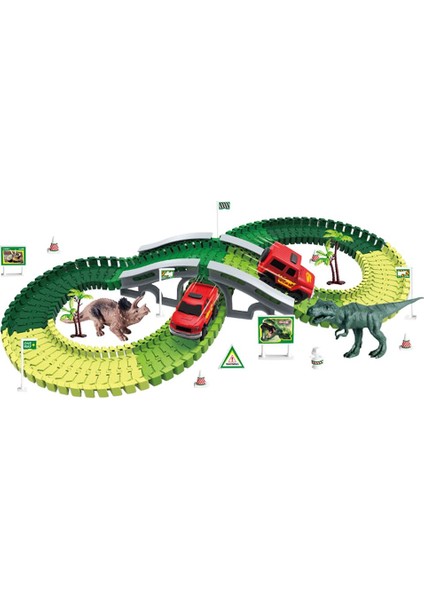 Dıy Dinozor Oyuncaklar Macera Parça Playset Kök Oyuncak Erkek Tatil Hediyeler Için 141 Adet (Yurt Dışından)