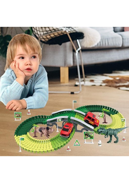 Dıy Dinozor Oyuncaklar Macera Parça Playset Kök Oyuncak Erkek Tatil Hediyeler Için 141 Adet (Yurt Dışından) indirimleri