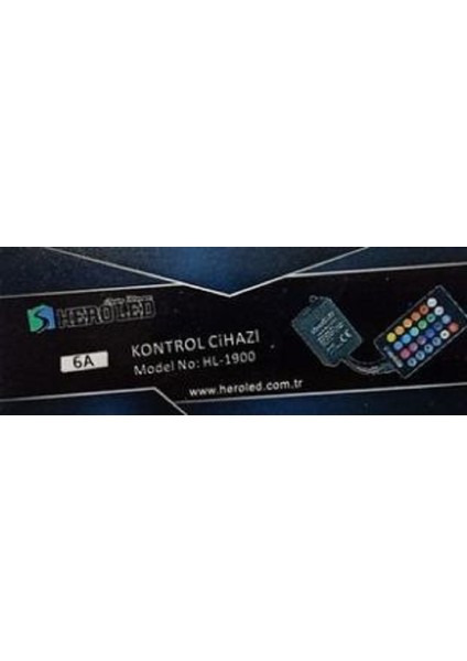 Hero Led Heroled 6 Amper Rgb Şerit LED Kontrol Cihazı