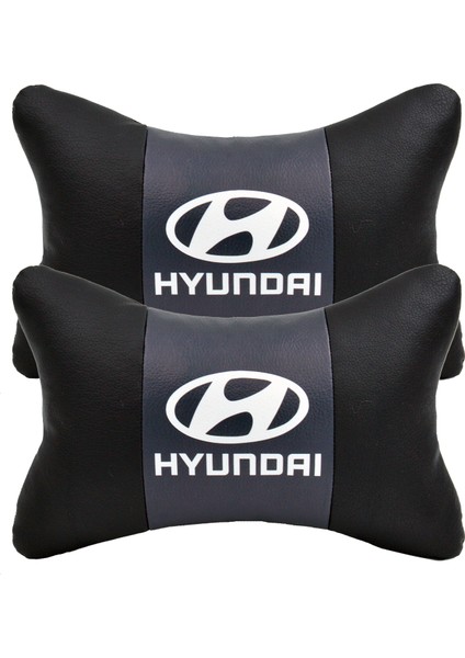 Hyundai 2'li Lüx Ortopedik Oto Boyun Yastığı (Dijital Deri Baskı) fiyatları
