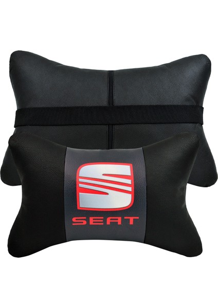 Seat 2'li Lüx Ortopedik Oto Boyun Yastığı (Dijital Deri Baskı) fiyatları