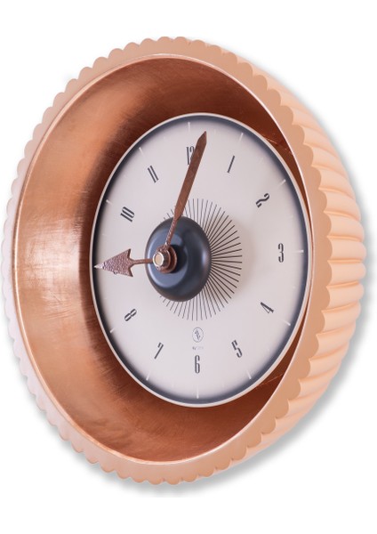 Harput 60 cm Analog Fiberglass Dekoratif Duvar Saati