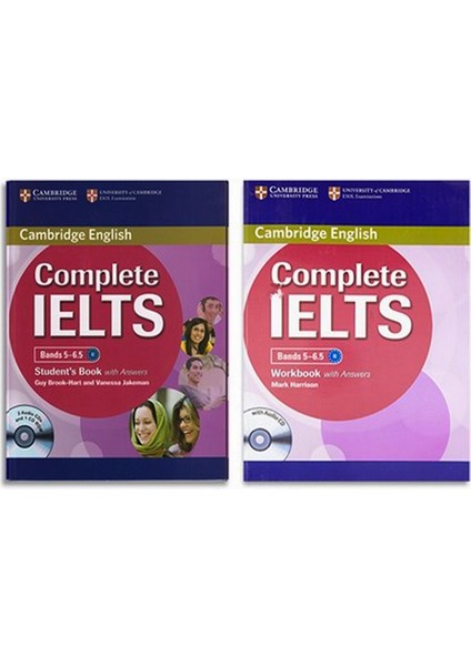 Complete IELTS Bands 5-6.5 (B2) Student's Book+Workbook With Answers With CD-Rom+Audio CD
