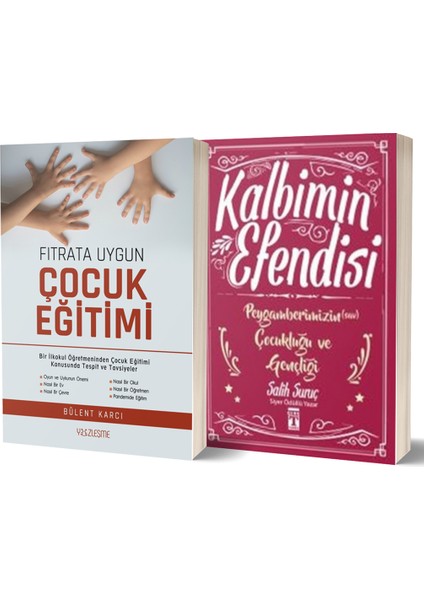 Fıtrata Uygun Çocuk Eğitimi - Kalbimin Efendisi 2 Kitap Set - Bekir Gülce