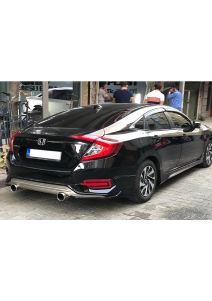 Honda Civic Fc5 Turbo Arka Tampon Eki 2016 - 2019 Boyasız , Plastik fırsatları