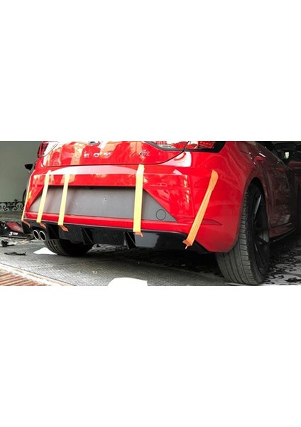 Seat Leon Mk3.5 Custom Difüzör Piona Black 2017+ Plastik modelleri
