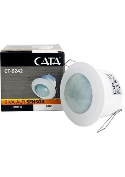 CT-9242 Sıva Altı 360 Derece Hareket Sensörü
