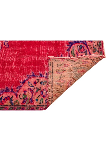 Eşsiz Güzelliğe Sahip Vintage El Dokuma Halı 139 x 266 cm F1308 fiyatları