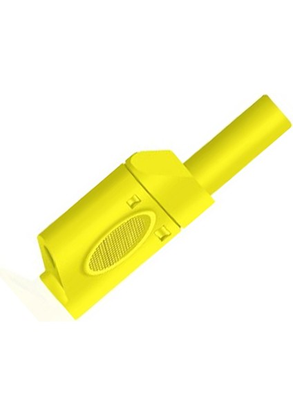 4mm Korumalı Sarı Banana Jack - 10 Adet