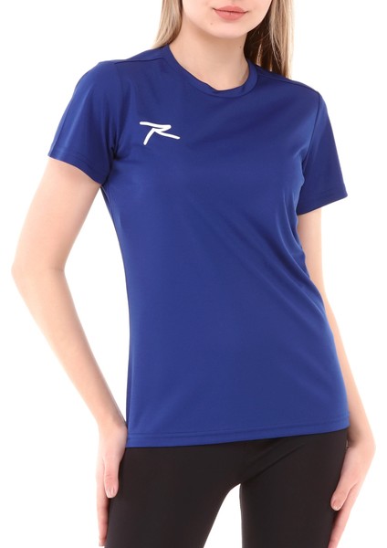 Kadın Basic T-Shirt Rula Lacivert