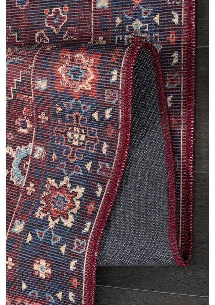 Konfor Antico 2307 Pamuk Tabanlı Yıkanabilir Otantik Vintage Klasik Eskitme Halı80x150 fiyatları