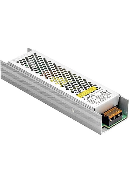 30A 360W Fansız Slim Şerit LED Trafosu CT-2578
