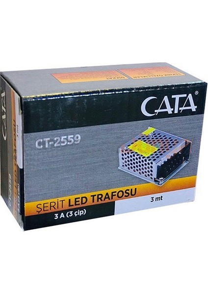 3 Amper Şerit LED Trafosu 36W CT-2559 fiyatları