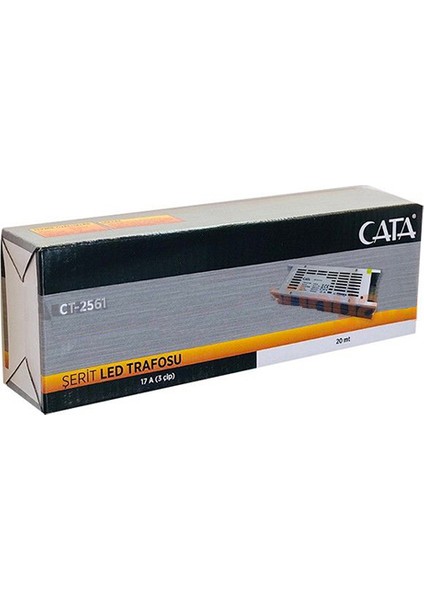 17 Amper Slim Şerit LED Trafosu 200W CT-2561 fiyatları