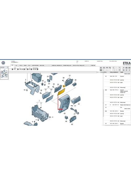 Passat B7 (2011 -- 2015) Arka Havalandırma Çerçevesi Alt Kapak fiyatları