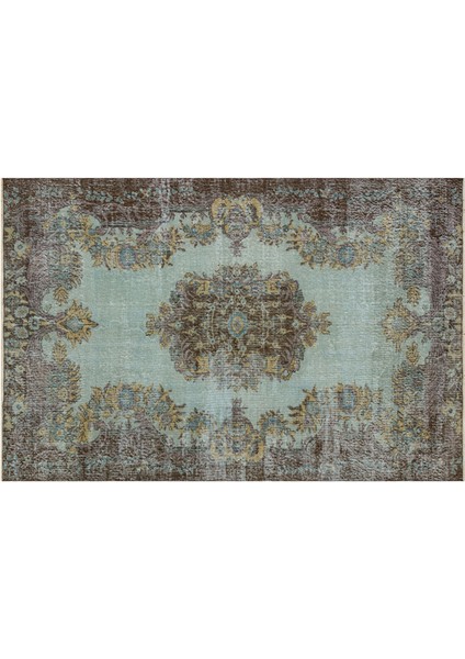 Klasik Modern Vintage Eskitme El Dokuma Halı 183 x 278 cm 8443 fiyatları