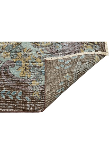 Klasik Modern Vintage Eskitme El Dokuma Halı 183 x 278 cm 8443 modelleri