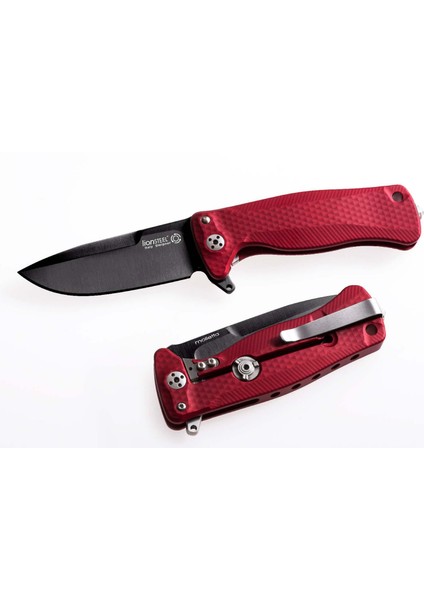 SR22 Aluminium Red Black Blade Çakı