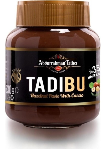 Tadıbu Kakaolu Fındık Ezmesi 330 gr