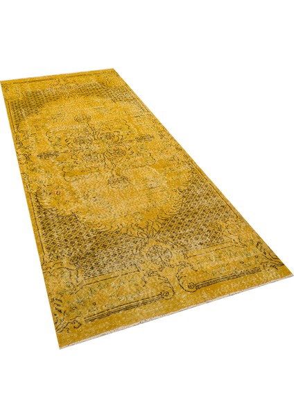 Eskitme El Dokuma Vintage Halı 121 x 290 cm 8402