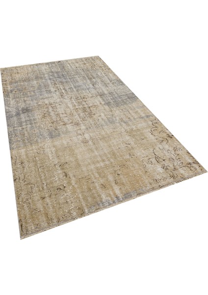 Eşsiz Anadolu Vintage Eskitme El Dokuma Halı 150 x 254 cm 8421