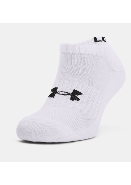 Unisex UA Core No Show 3’lü Paket Çorap 1363241-100