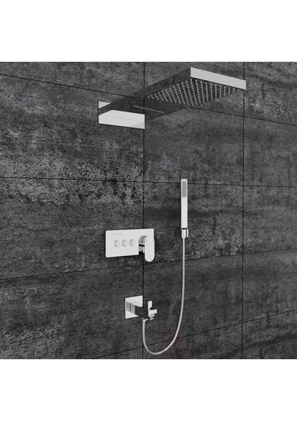 Ankastre Comfort Panel Şelale Duş Seti FAU111