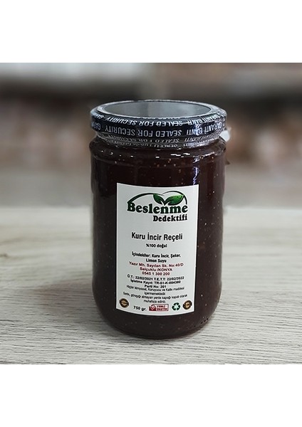 Kuru Incir Reçeli 750 gr