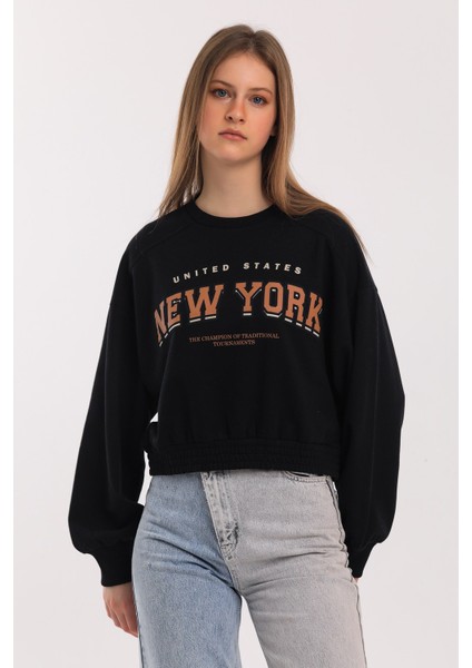 2298 Kadın Sweat Born New York