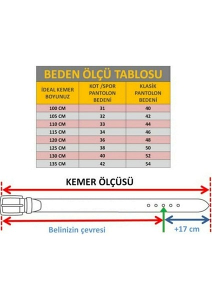 %100 Tek Kat Deri Spor Model Kanvas Pantolon Kemeri 4cm; Taba