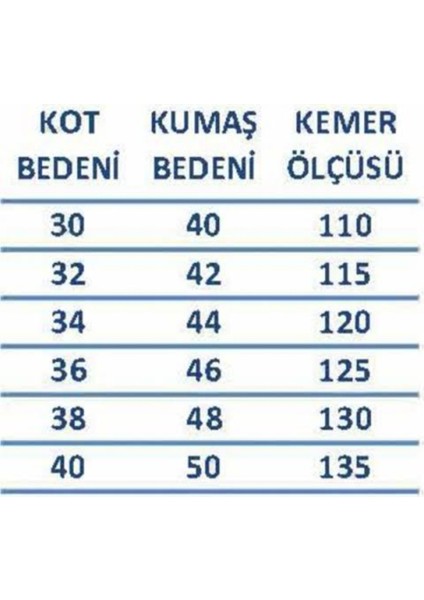 %100 Tek Kat Deri Lacivert Kalın Dilli Kot Pantolon Kemeri 4.5cm