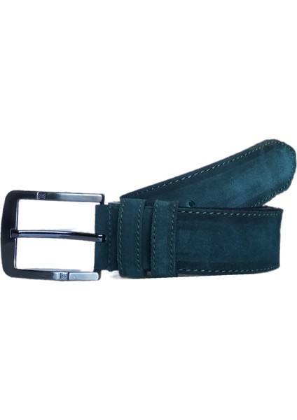 %100 Deri Süet Yeşil Kanvas Pantolon Kemeri 4cm fiyatları