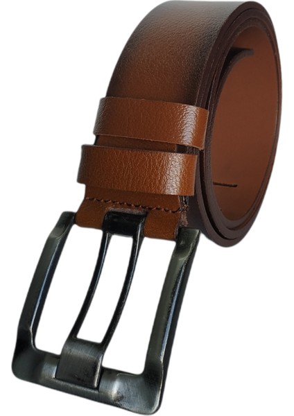 %100 Tek Kat Deri Taba Kalın Dilli Kot Pantolon Kemeri 4.5cm modelleri