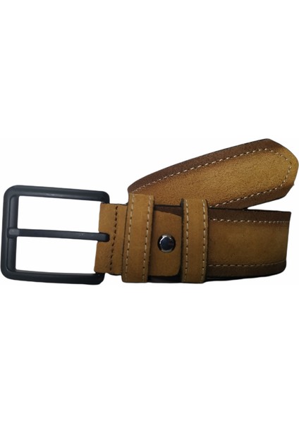 %100 Deri Süet Hardal Kanvas Pantolon Kemeri 4cm fiyatları