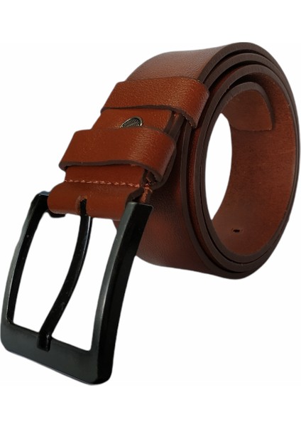 %100 Tek Kat Deri Taba 4.5cm Kot Pantolon Kemeri modelleri