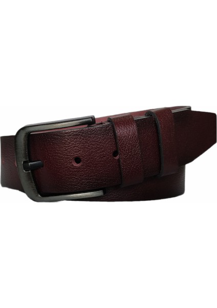%100 Tek Kat Deri Bordo 4.5cm Kot Pantolon Kemeri fiyatları