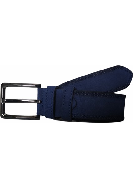 %100 Deri Süet Lacivert Kanvas Pantolon Kemeri 4cm fiyatları