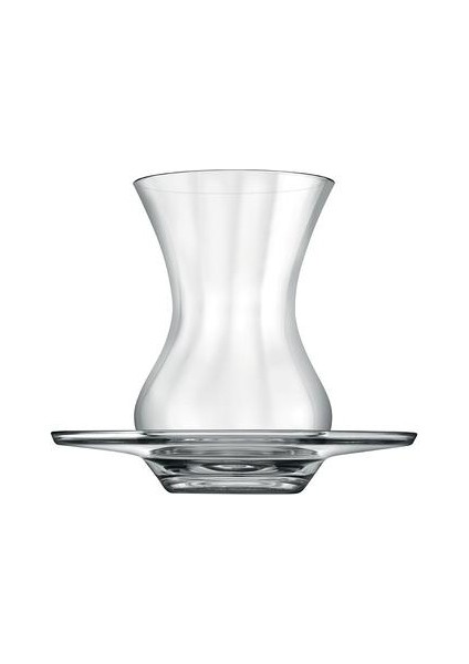 Paşabahçe Emirgan Çay Bardağı ve Tabağı Seti