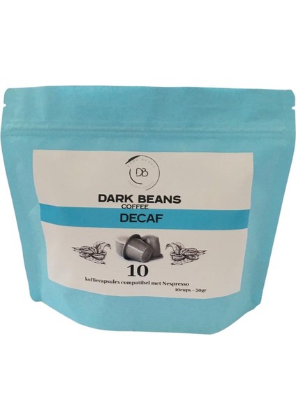 Decaf (Kafeinsiz) Kapsül Kahve 10'Lu