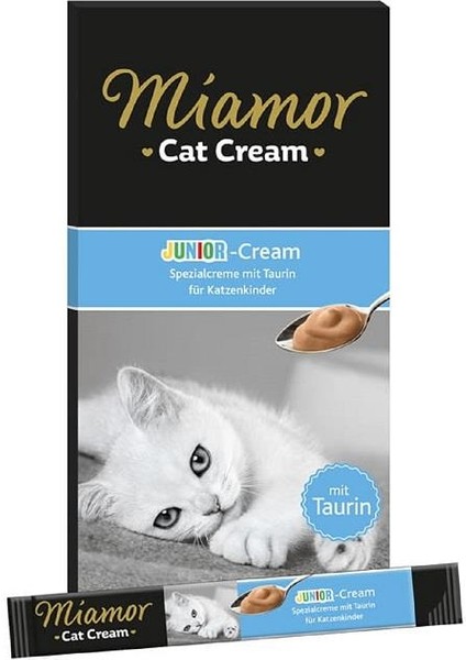 Cream Yavru Kediler İçin Ek Besin ve Ödül 6 x 15 Gr
