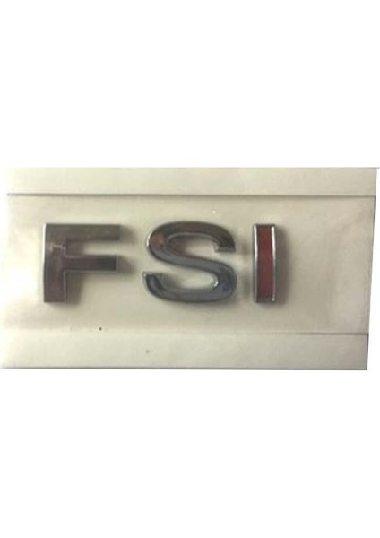 Vw Fsı Tek Kırmızı Bagaj Yazısı Logo Şilt 531201018