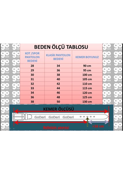 Deri Gold Tokalı Taba Baskılı Kadın Kemeri, 3cm