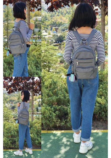 Unisex Sırt Çantası 13'' Inç Orta Boy Günlük Kullanım Su Geçirmez Spor Sırt Çantası Klinkır fiyatları