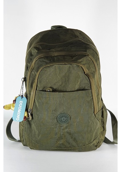 Unisex Sırt Çantası Kırinkıl Su Geçirmez Okul Çantası 14 Inç Laptop Seyahat Çantası