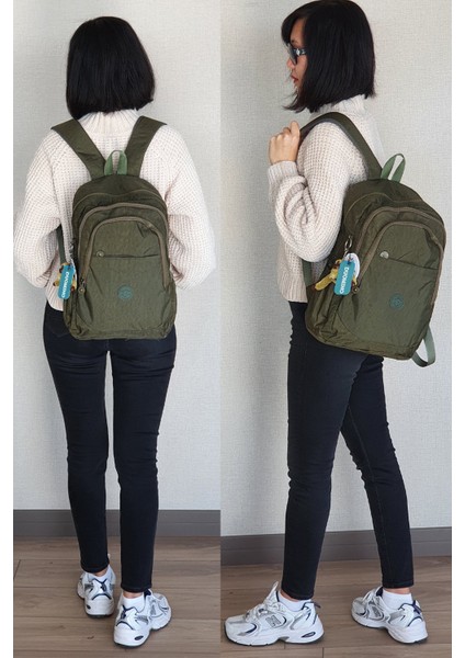 Unisex Sırt Çantası Kırinkıl Su Geçirmez Okul Çantası 14 Inç Laptop Seyahat Çantası fırsatları