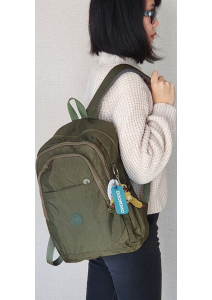 Unisex Sırt Çantası Kırinkıl Su Geçirmez Okul Çantası 14 Inç Laptop Seyahat Çantası indirimleri