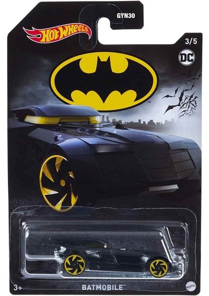 Hot Wheels Hot Wheels Batmobile - Batman Seri 3/5 (Uzun Kart) GYN30