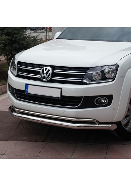 Volkswagen Amarok Ön Krom Koruma Bıyık Paslanmaz Çelik